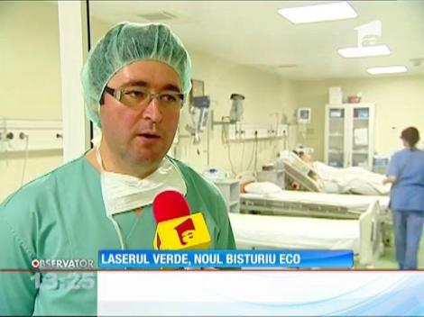 Laserul verde, noul bisturiu ECO