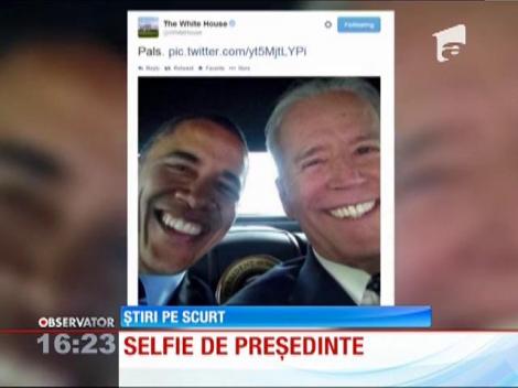 Barack Obama, cuprins de isteria fotografiilor de tip ”selfie”