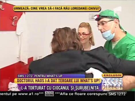 What's Up a trăit momente de groază într-un cabinet oftalmologic