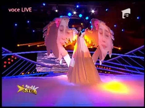 Ţi se ridică părul pe mâini! Teodora Sava, interpretare de excepţie!