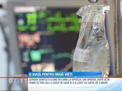 Un jurnalist aflat în moarte cerebrală salvează 9 vieţi