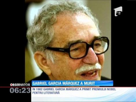 A murit scriitorul Gabriel Garcia Marquez