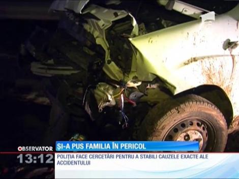 Un bărbat din Braşov şi-a pus familia în pericol