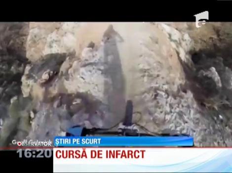 Coborâre cu bicicleta de infarct