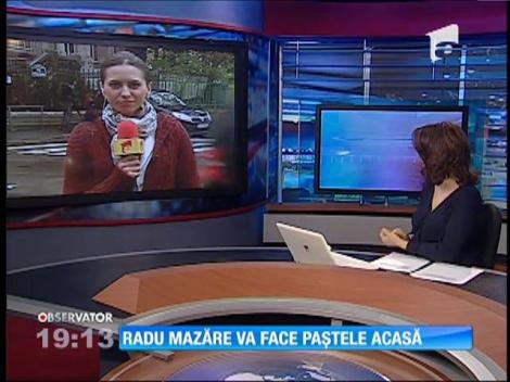 Radu Mazăre face Paştele acasă