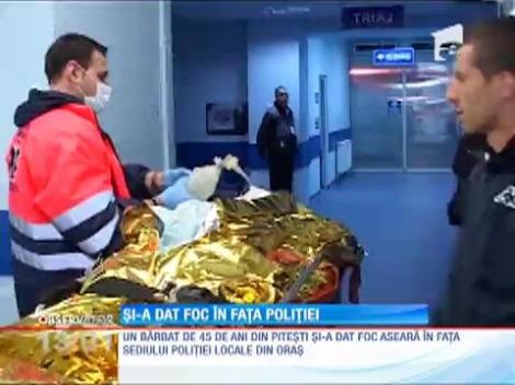 Update / Şi-a dat foc pentru un loc de parcare!