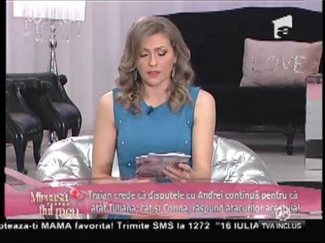 Deşi au spus că fac pace, disputele dintre Andrei, Iuliana şi Traian continuă