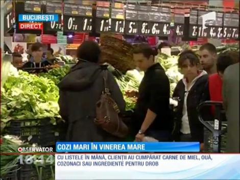 Cozi mari în Vinerea Mare