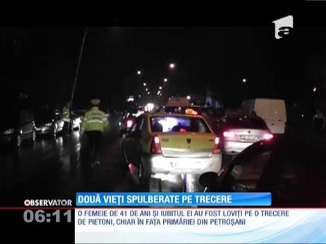 Două vieţi spulberate pe trecerea de pietoni