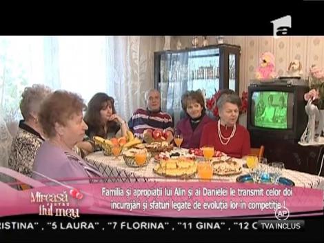 Familia şi apropiaţii lui Alin