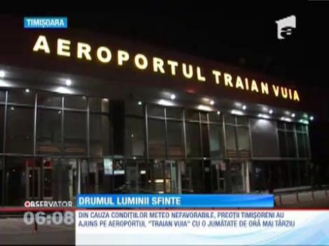 Traseul Luminii Sfinte, de la Ierusalim la Bucureşti