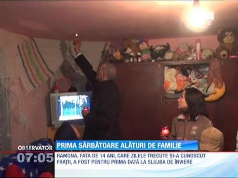 Ramona, prima sărbătoare alături de familie