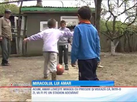 Este primul Paşte cu zâmbete pentru Amar!