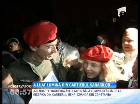 Radu Mazăre a luat lumină din cartierul săracilor