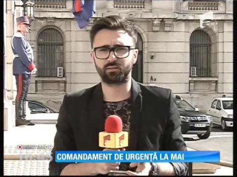 Comandament de urgență la MAI