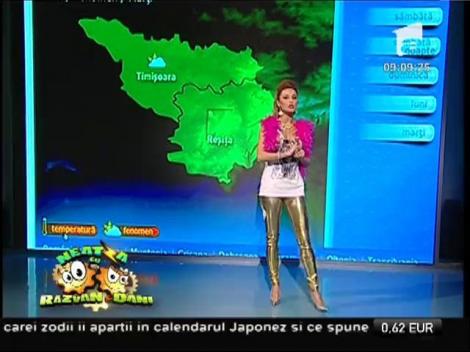 Vremea cu Flavia Mihășan: Gataaa!!! Ne scoatem ochelarii de soare!