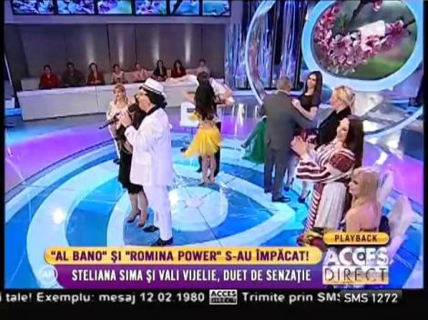 Steliana Sima şi Vali Vijelie interpetează "Tu, soltanto tu" - Romina Power şi Al Bano