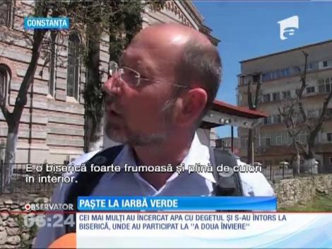 Vremea frumoasă din prima zi de Paşte i-a scos pe români din case