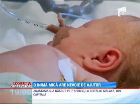 Anastasia are doar două săptămâni și a sfidat, deja, previziunile manualelor de medicină