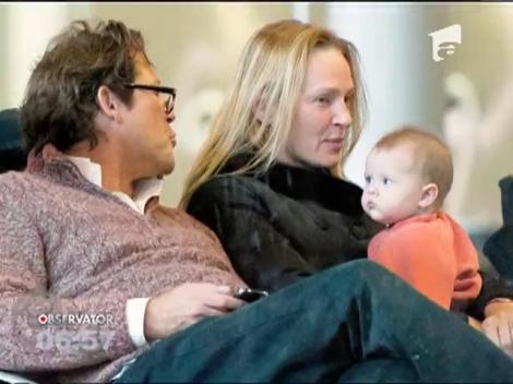 Uma Thurman s-a despărţit de logodnicul ei
