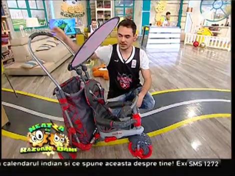 SMART TRIKE- singura tricicleta ce poate fi folosita incepand de la varsta de 6 luni a copilului !