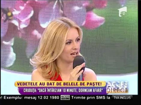 Daniela Crudu, amintiri din copilărie: ”Dacă întârziam zece minute, dormeam afară”