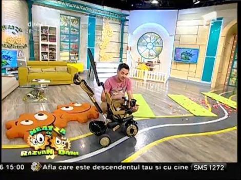 SMART TRIKE- singura tricicleta ce poate fi folosita incepand de la varsta de 6 luni a copilului !