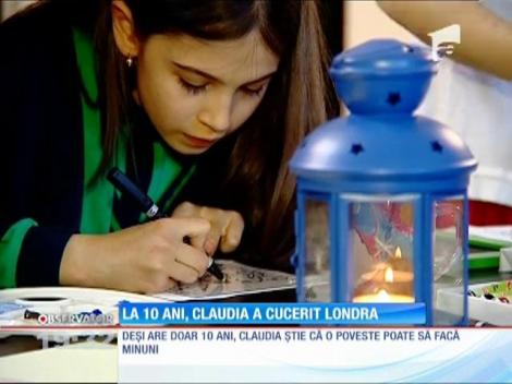 La 10 ani, imaginaţia şi talentul au făcut-o vedetă în Marea Britanie