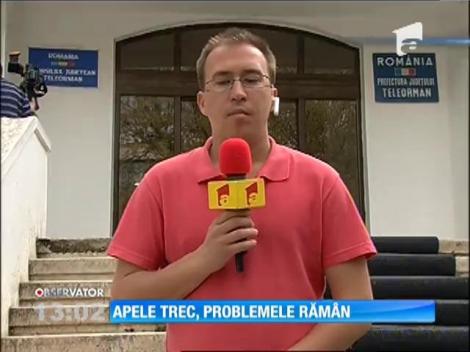 Premierul Victor Ponta a mers azi în Teleorman, judeţul cel mai afectat de inundaţii