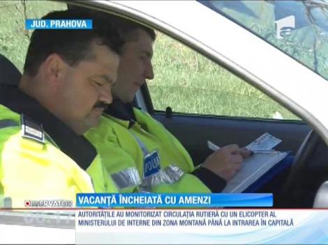 Vacanţa de Paşte a avut un final neaşteptat pentru zeci de şoferi! Oamenii au ajuns acasă cu amenzi de plătit