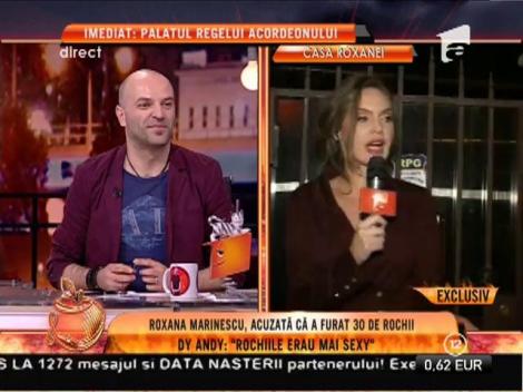 Roxana Marinescu: ”Rochiile de la Dy Andy erau extrem de prost confecționate”