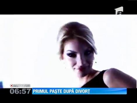 Valentina Pelinel a petrecut liniştită primul Paşte fără Cristian Boureanu