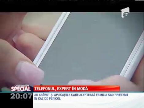 Telefonul, expert în modă
