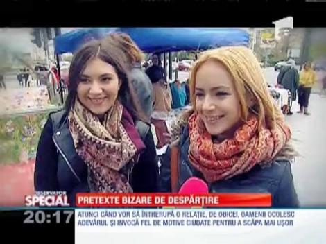 Pretexte bizare de despărţire