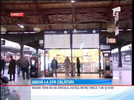Grevă la CFR Călători