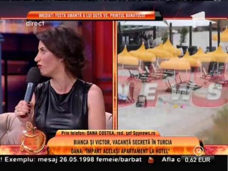 Oana Costea: ”Bianca și Victor împart același apartament la hotel”