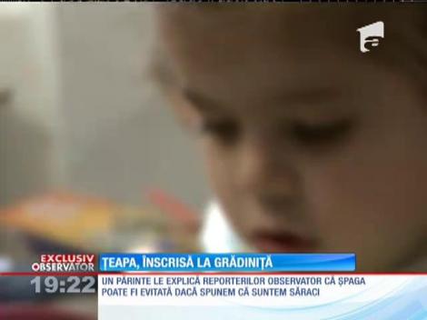 Haos la înscrierile la grădiniţă