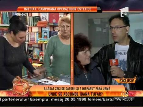 Ioana Tufar, datoare și dispărută