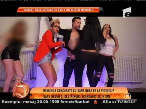 Imagini necenzurate cu Dana Roba de la filmările cu prințul Banatului