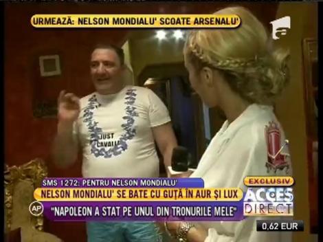 Nelson Mondialu' se bate cu Nicolae Guță în aur și lux