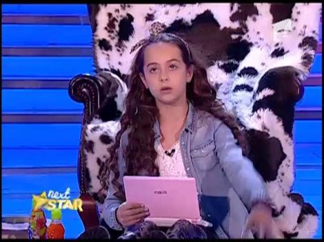 Talent cu carul și umor cât cuprinde! Anda Hristea, show pe scena "Next Star"!