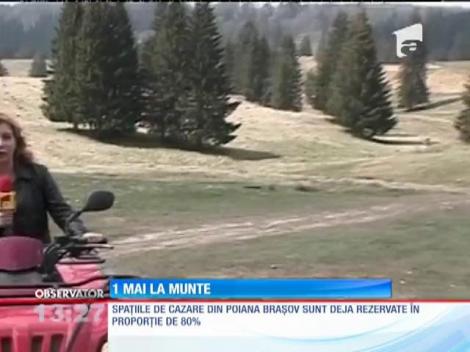 Un nou val de turiști sunt așteptați la munte de 1 mai