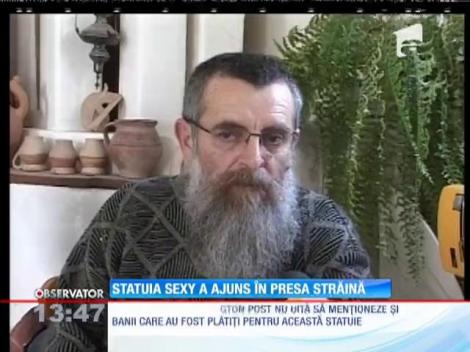 Bustul exagerat al statuii Arethiei Tătărăscu face vâlvă  în presa străină
