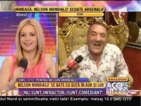 Nelson Mondialu': ”Stilul casei mele e luminat extravagant”