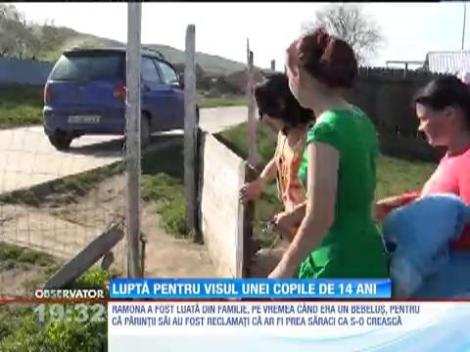 Fata de 14 ani care şi-a regăsit familia după ani grei de suferinţă poate să mai rămână acasă