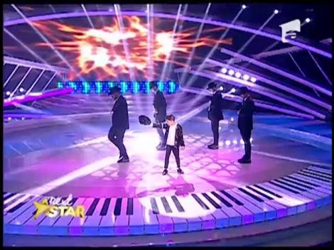 Michael Jackson în miniatură! Adam Chițu i-a lăsat mască pe jurații Next Star!