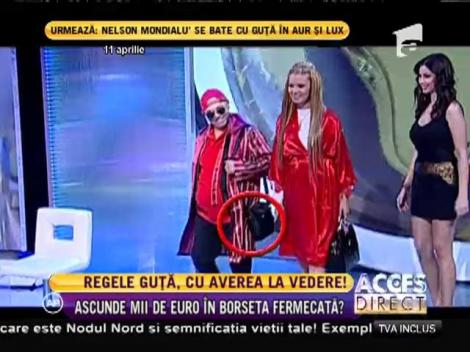 Nicolae Guță, cu averea în borsetă