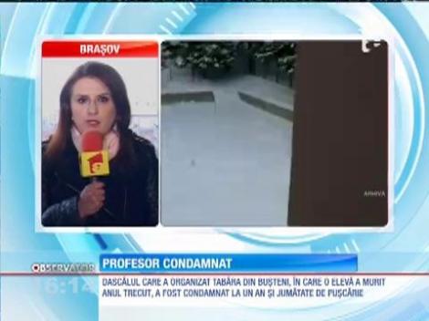 Profesorul care o organizat tabăra din Bușteni a fost condamnat