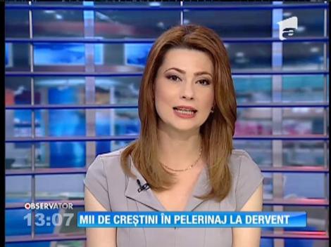 Mii de creștini în pelerinaj la mănăstirea Dervent