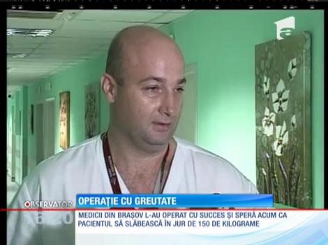 Dolj: Un bărbat care cântărește 260 de kilograme, supus unei intervenții chirurgicale de micșorare de stomac